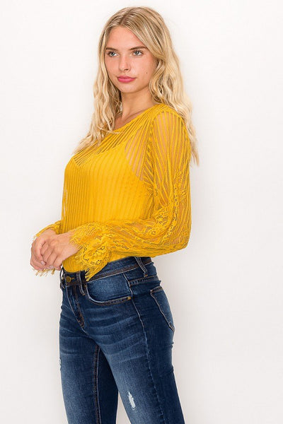 Floral Lace Bodysuit