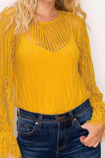 Floral Lace Bodysuit