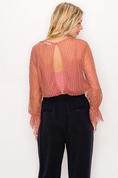 Floral Lace Bodysuit