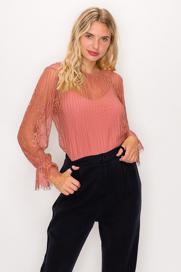 Floral Lace Bodysuit
