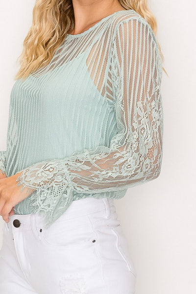 Floral Lace Bodysuit
