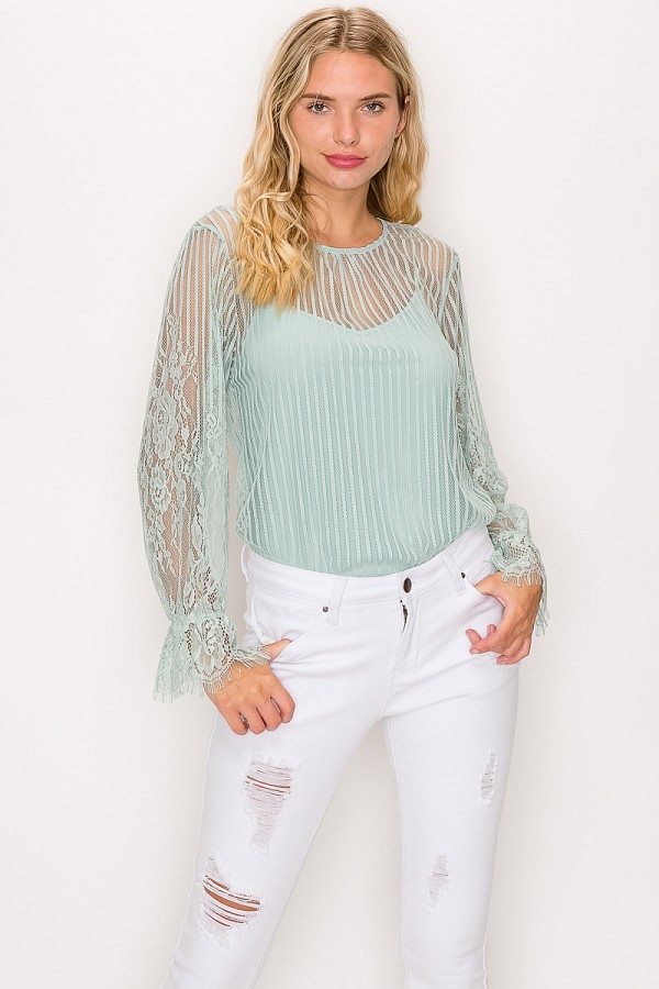 Floral Lace Bodysuit