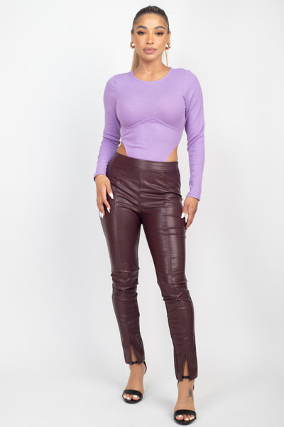 Side Cutout Bodysuit