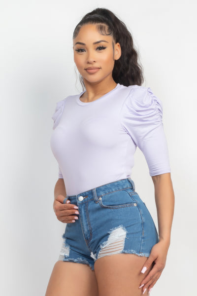 Lilac Elegance Knit Top
