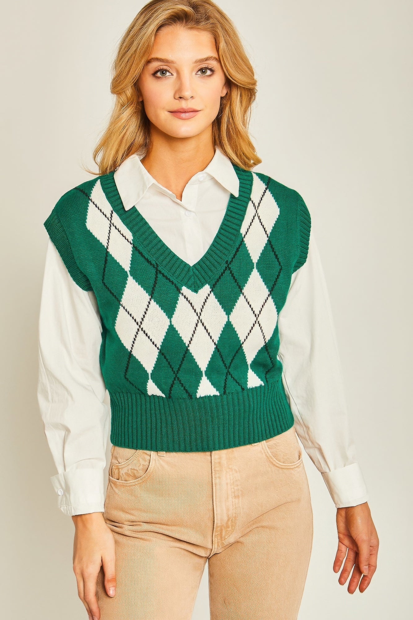 Argyle Sweater Vest