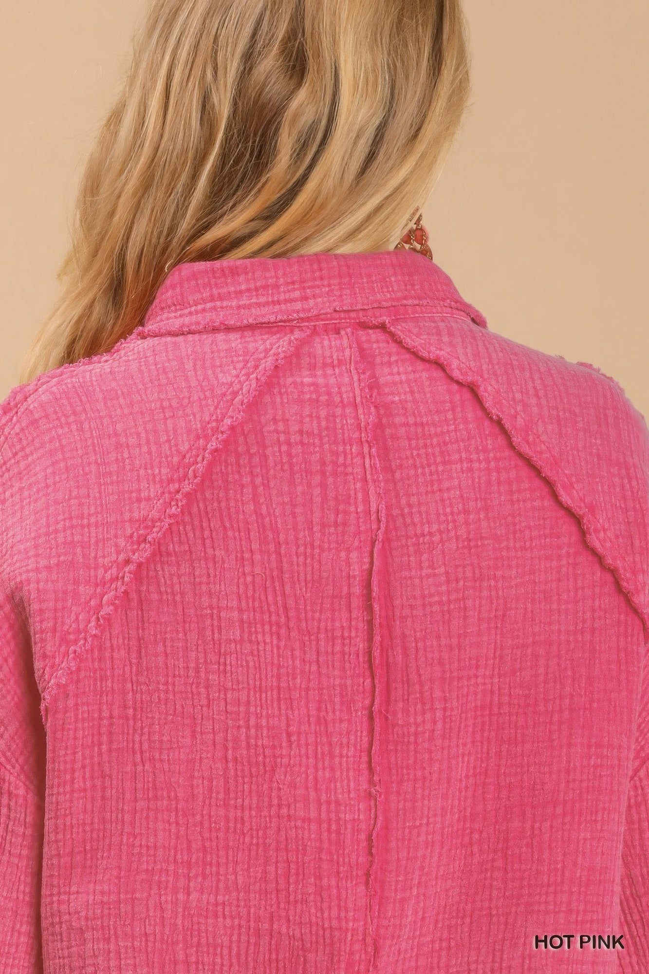 Mineral Wash Long Sleeve Top