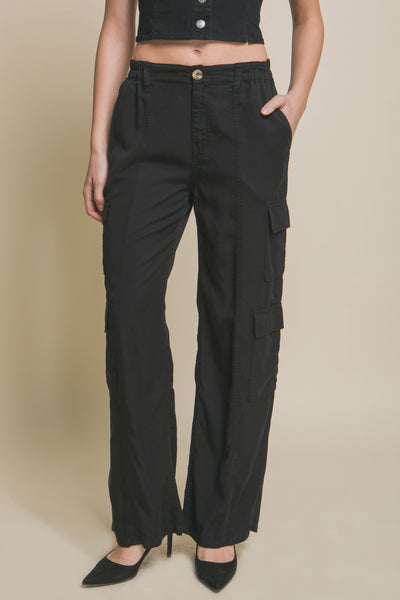 Wide Leg Cargo Pants