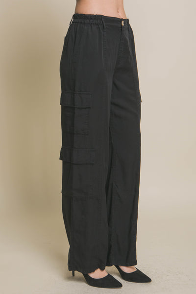 Wide Leg Cargo Pants