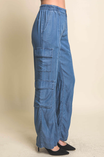 Wide Leg Cargo Pants