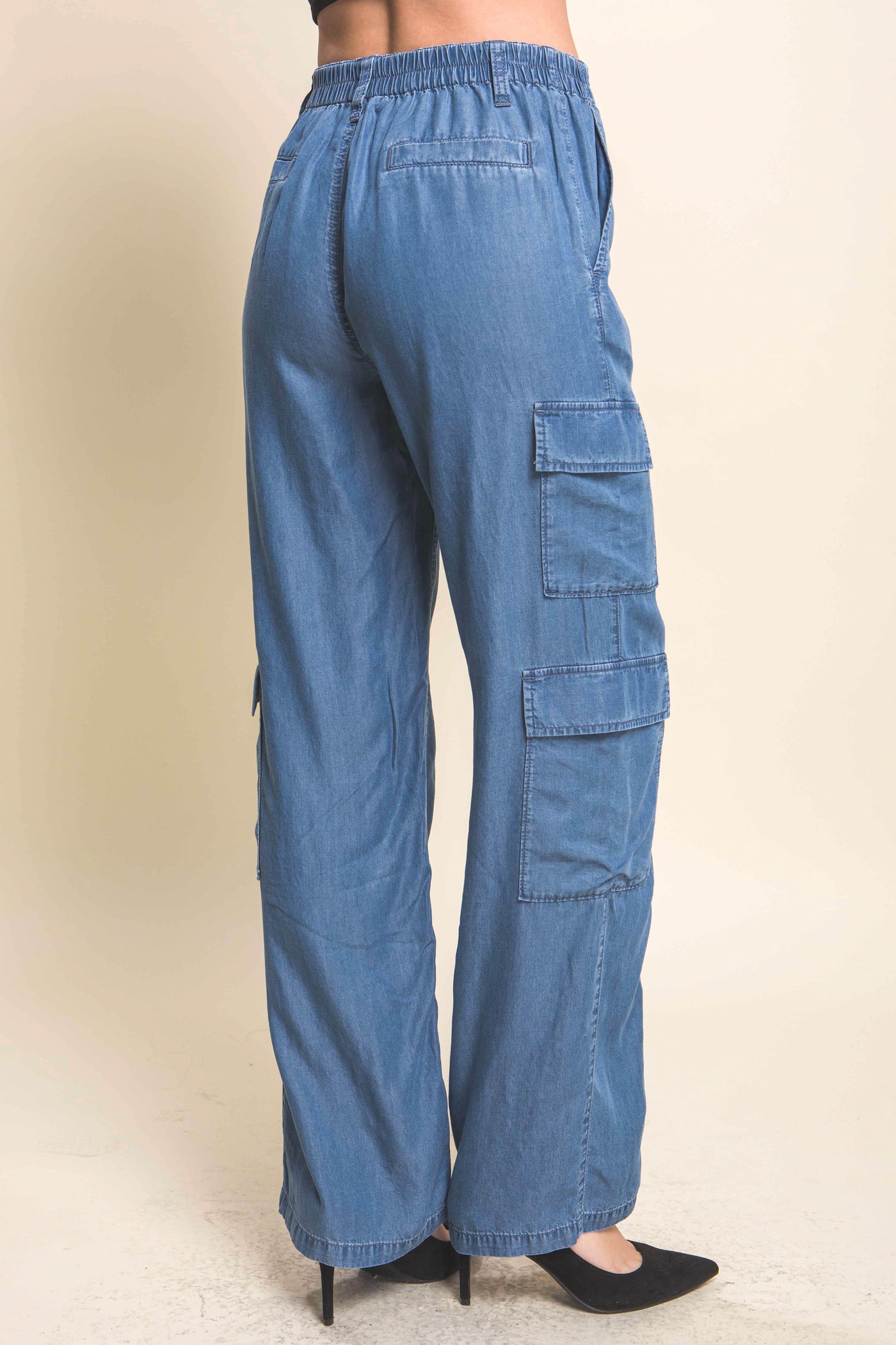 Wide Leg Cargo Pants