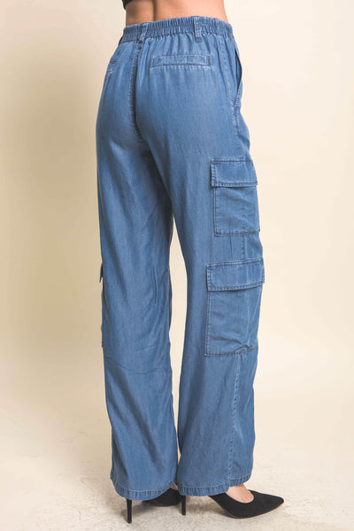 Wide Leg Cargo Pants