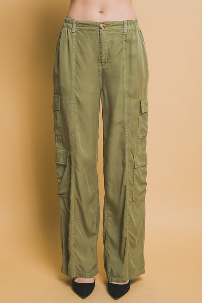 Wide Leg Cargo Pants
