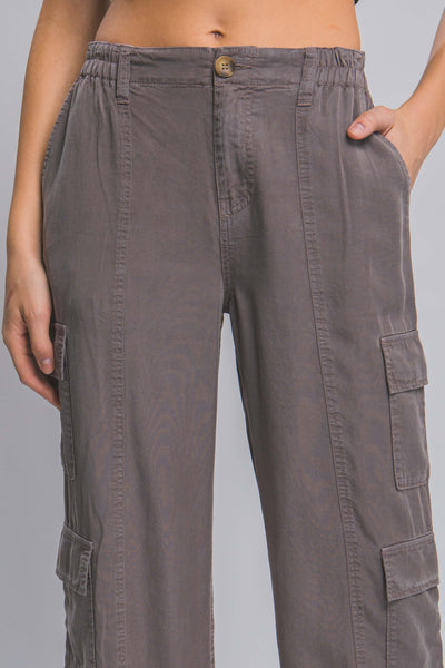 Wide Leg Cargo Pants