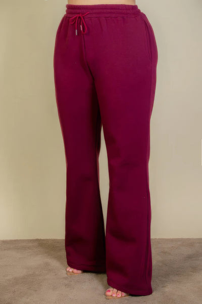 Plus Wide leg Sweatpants