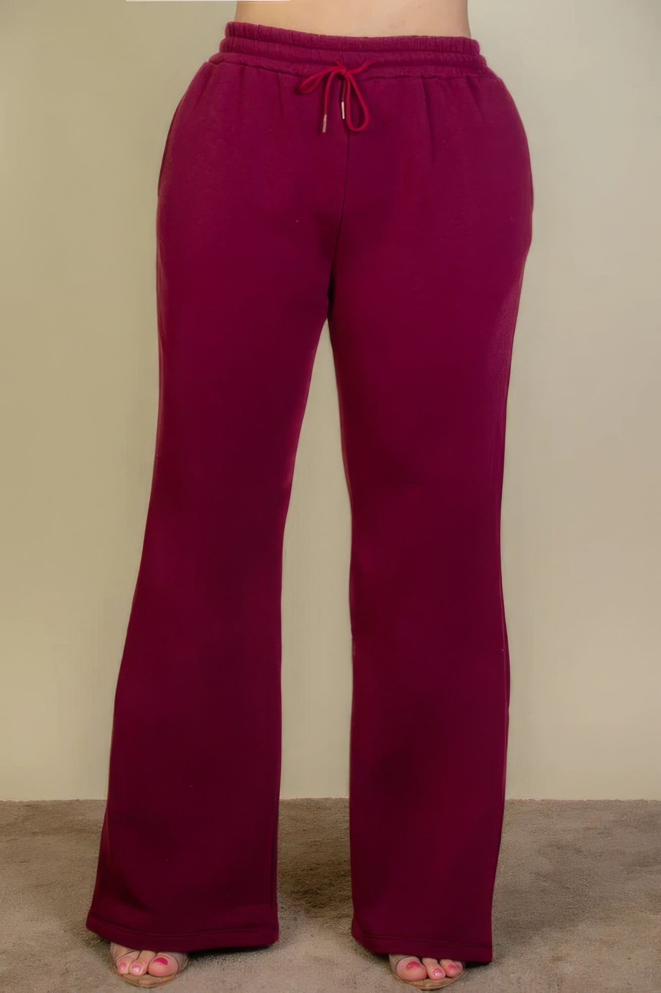 Plus Wide leg Sweatpants