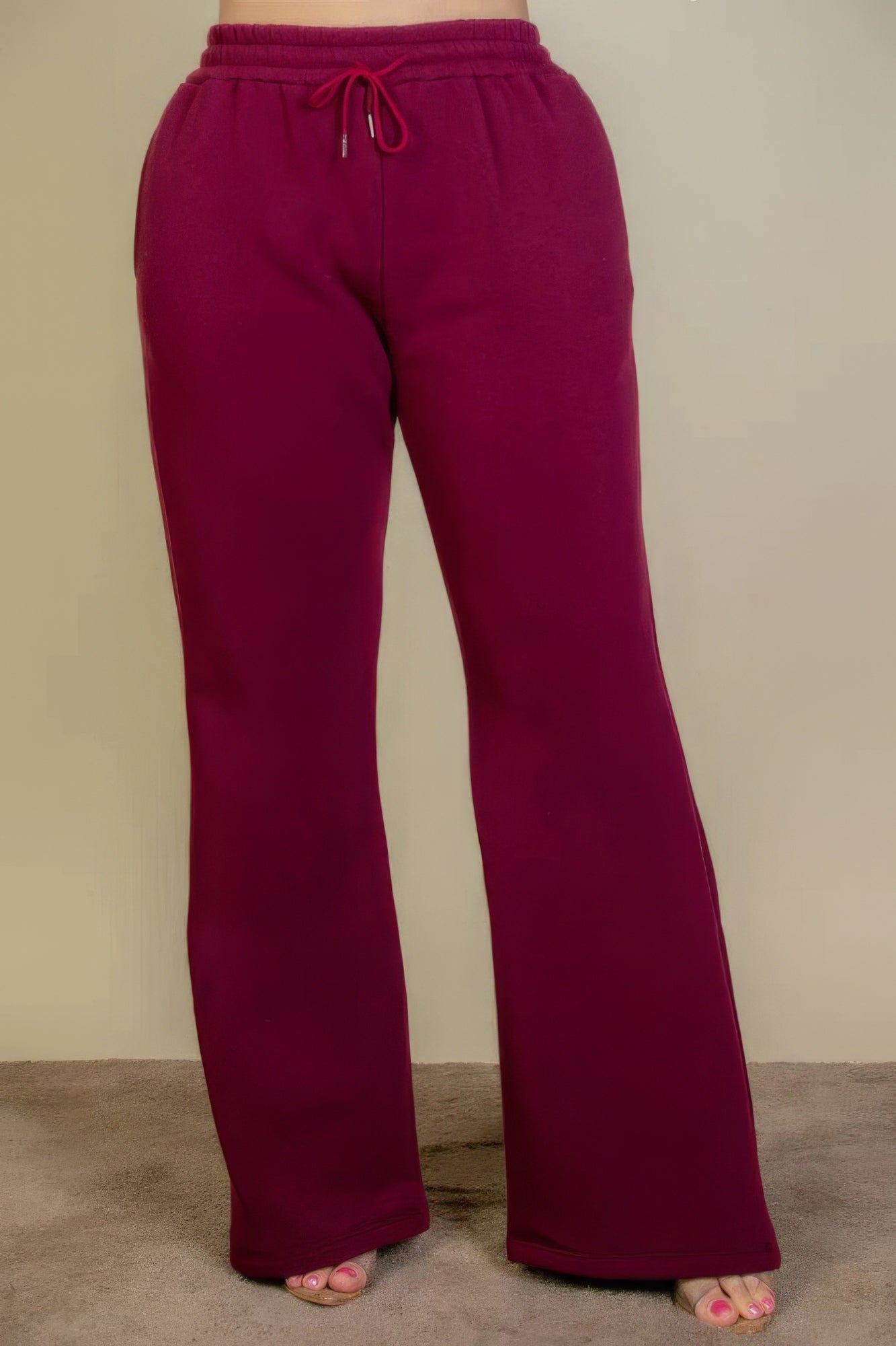 Plus Wide leg Sweatpants