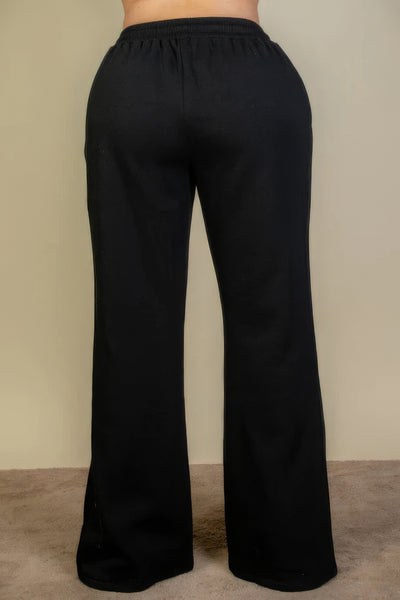 Plus Wide leg Sweatpants
