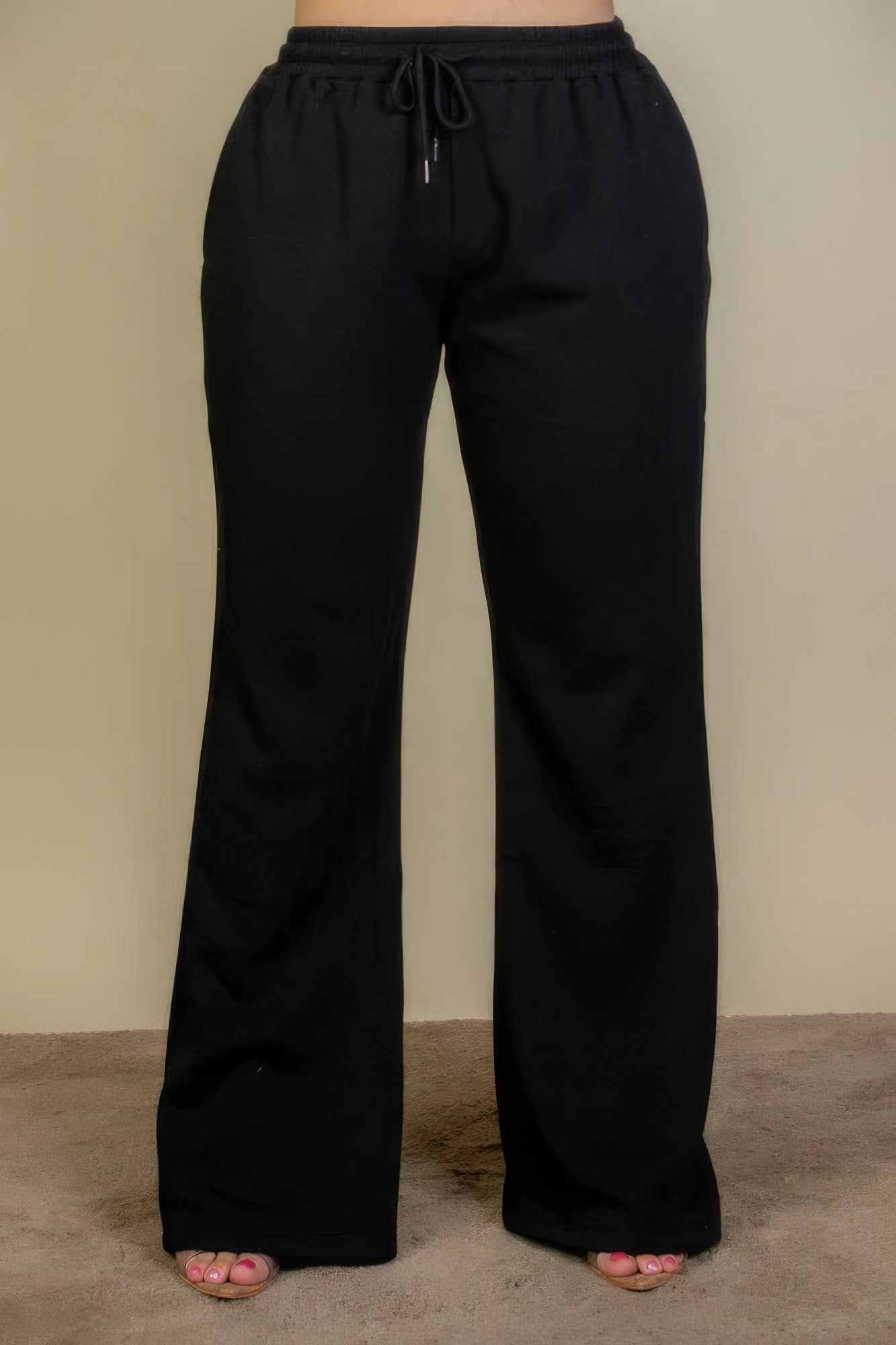 Plus Wide leg Sweatpants