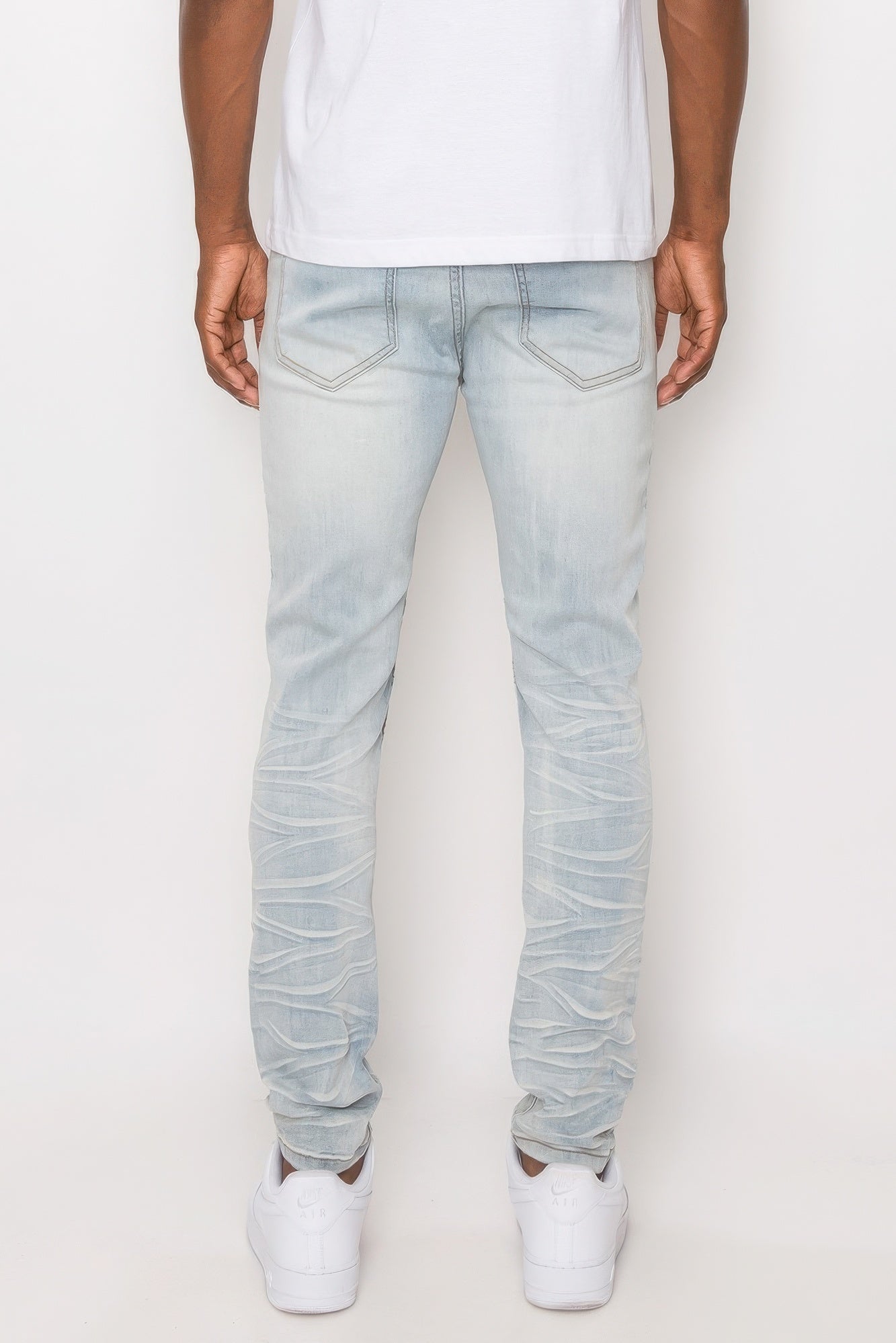 Men Biker Denim Jeans