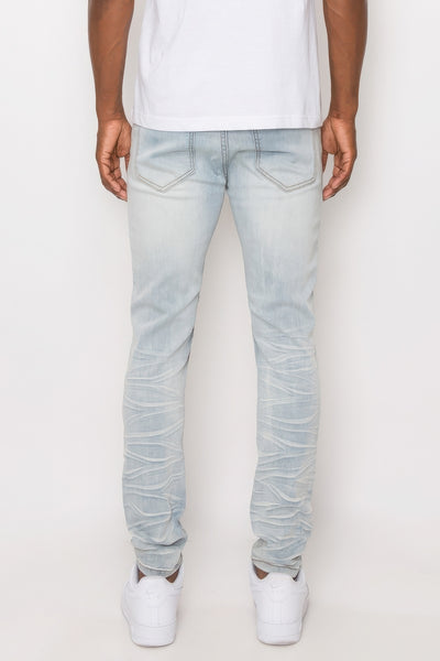 Men Biker Denim Jeans