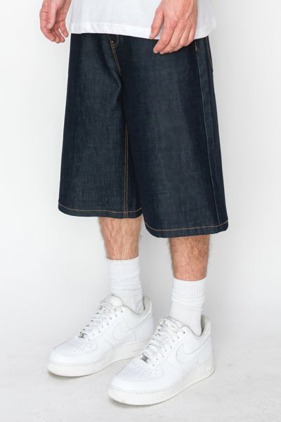 Baggy Fit  Denim Shorts