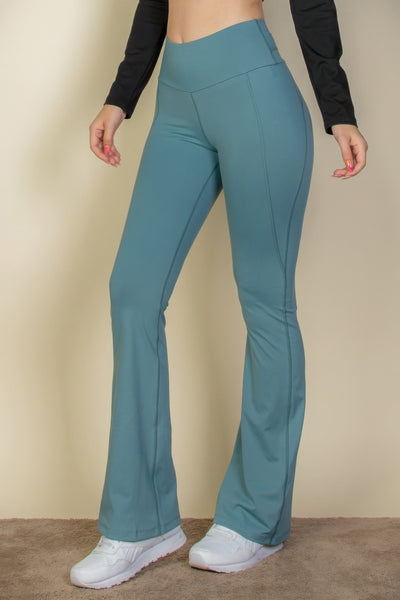 High Waist Premium Yoga Flare Pants