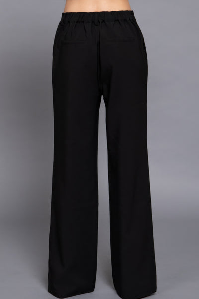 High Waist Straight Leg Dress Pants