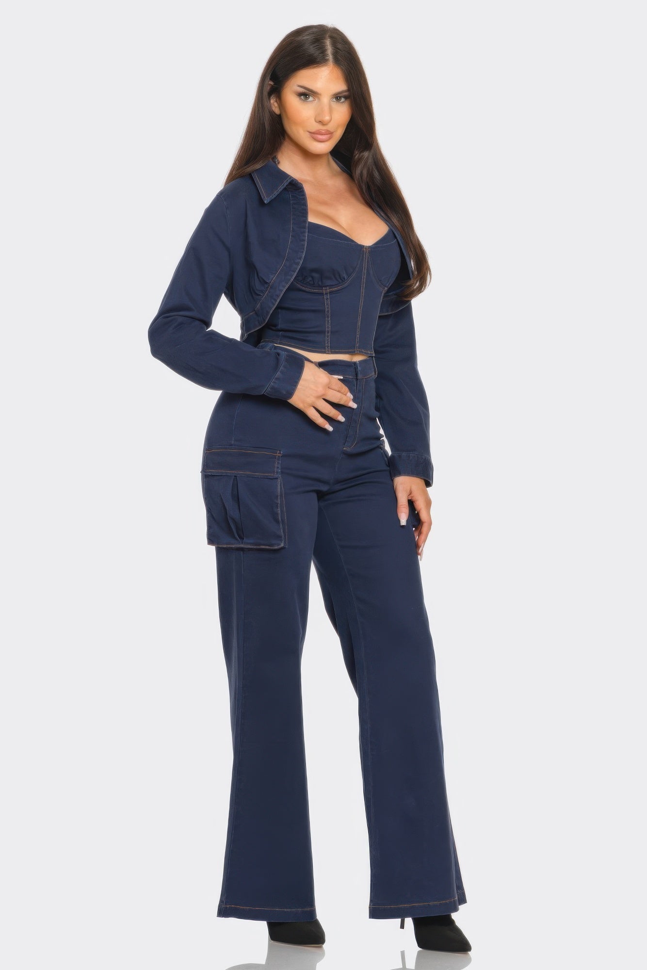 Nashville Denim Matching Set