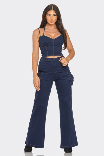 Nashville Denim Matching Set