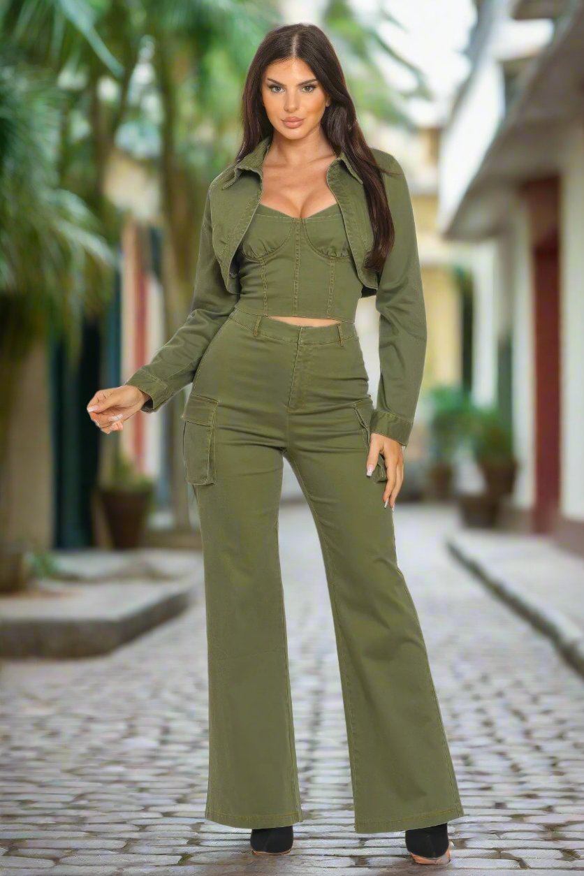 Nashville Denim Matching Set