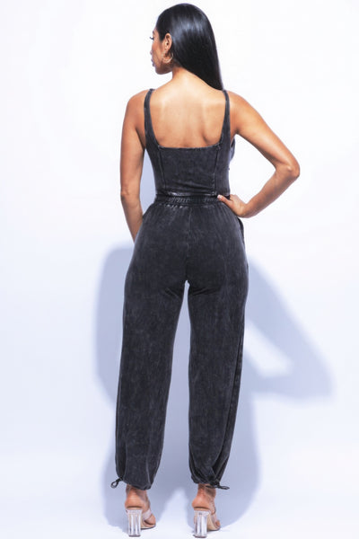 Stone Washed Jumpsuit