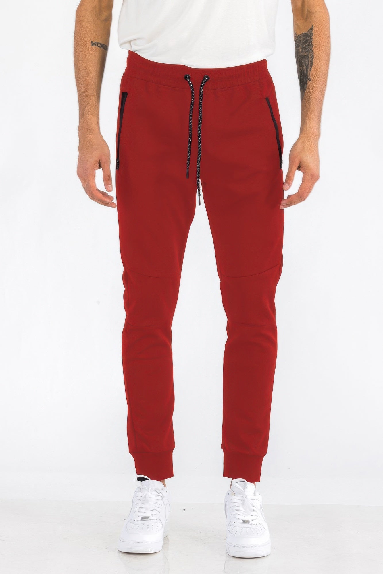 Mens Solid Joggers