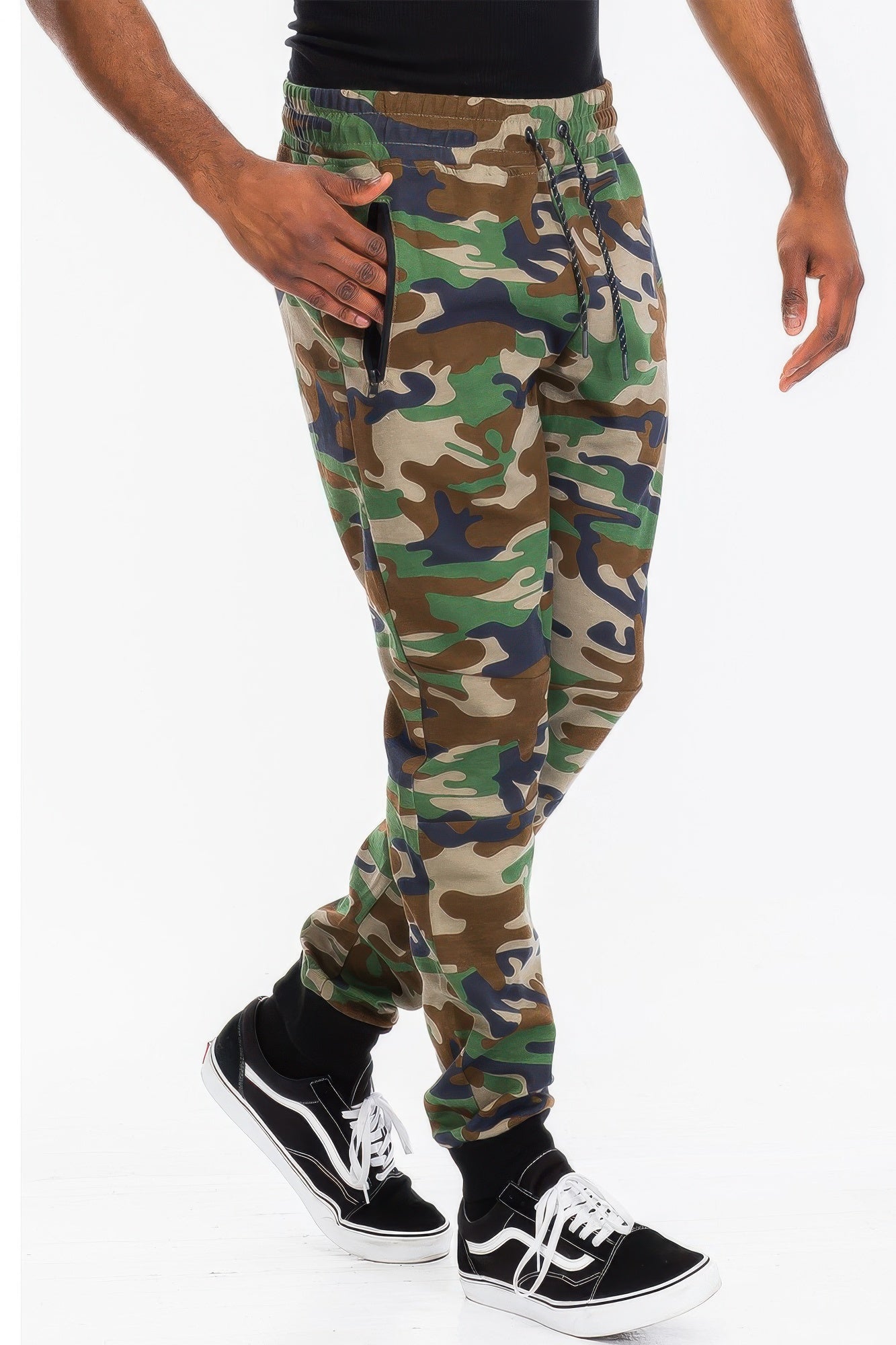 Mens Solid Joggers
