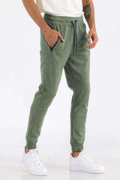 Mens Solid Joggers