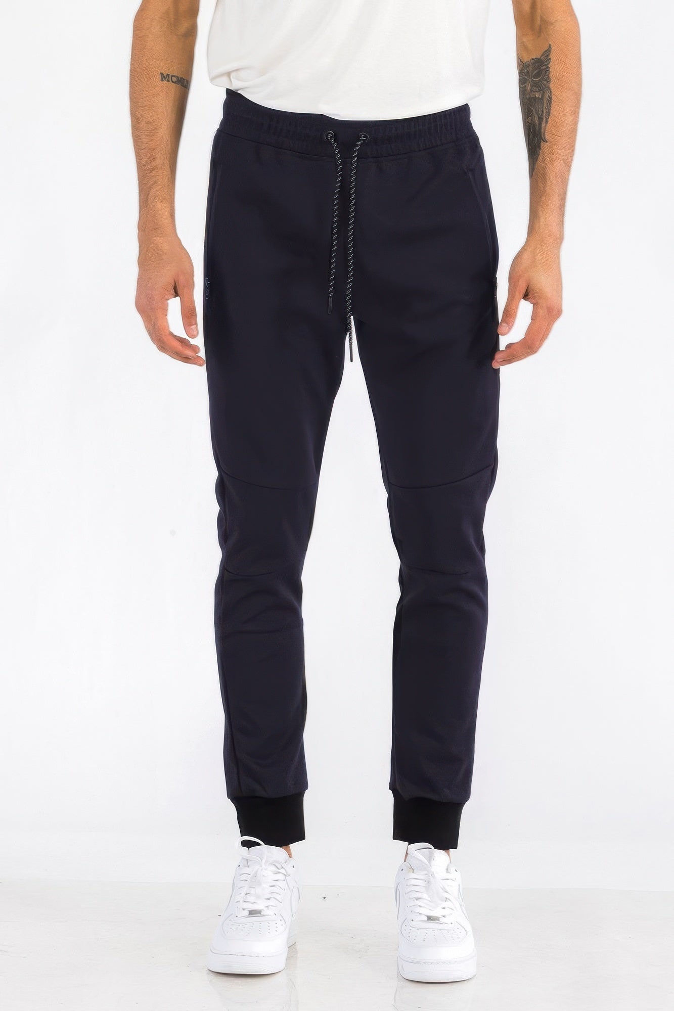 Mens Solid Joggers