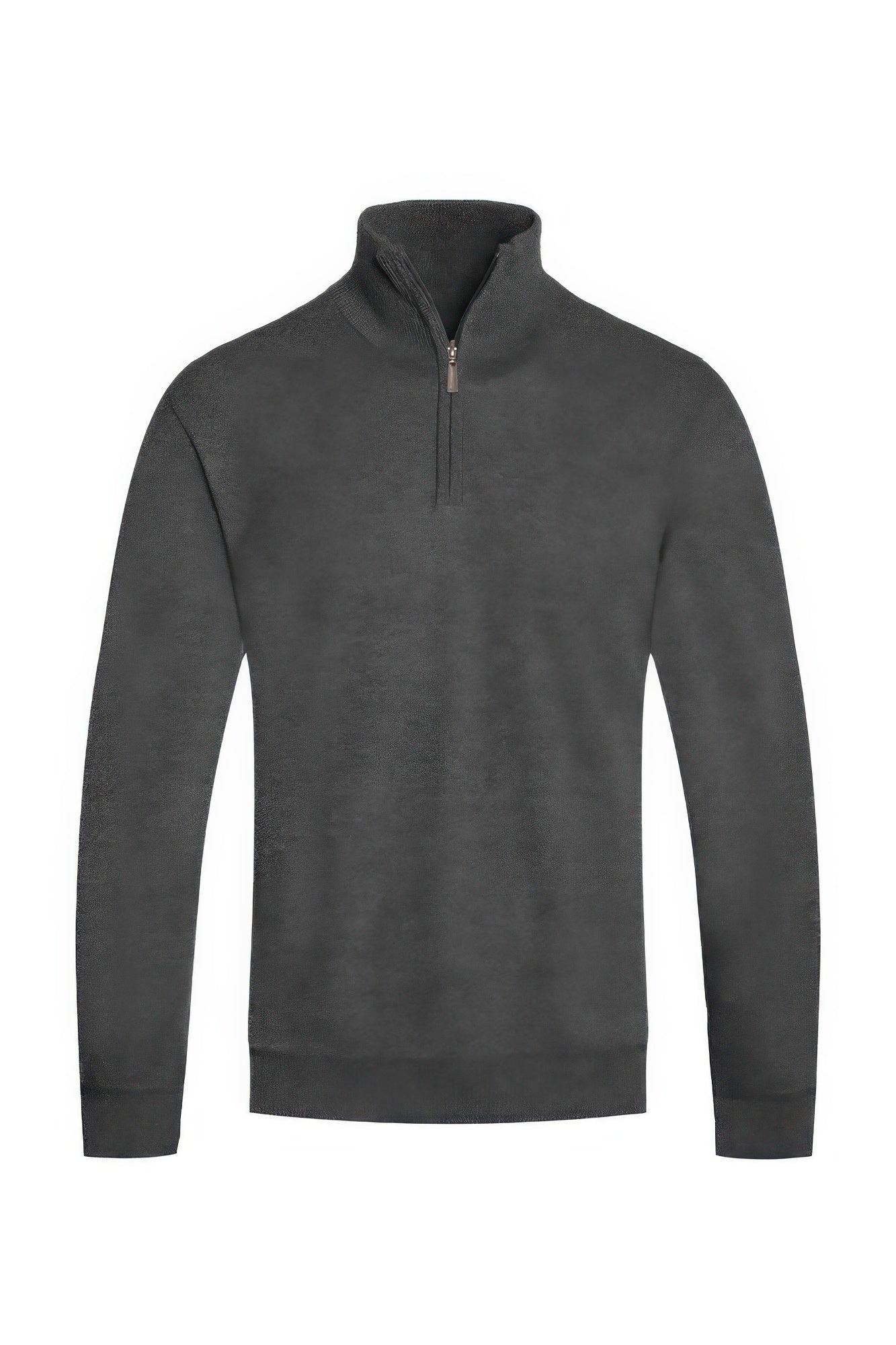 Mens Knit Zip Sweater