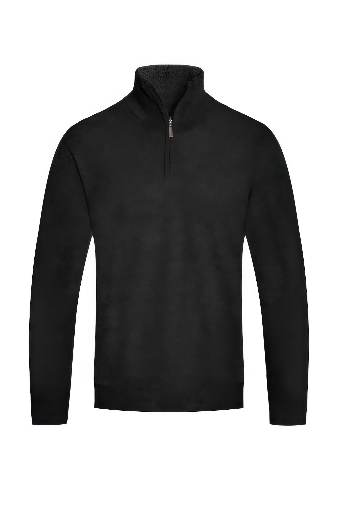 Mens Knit Zip Sweater