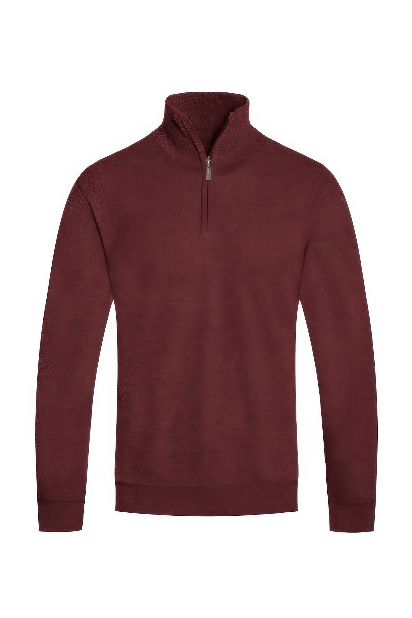 Mens Knit Zip Sweater