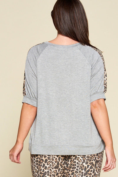French Terry Casual Top