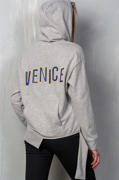Graphic "venice" Pullover Hoodie