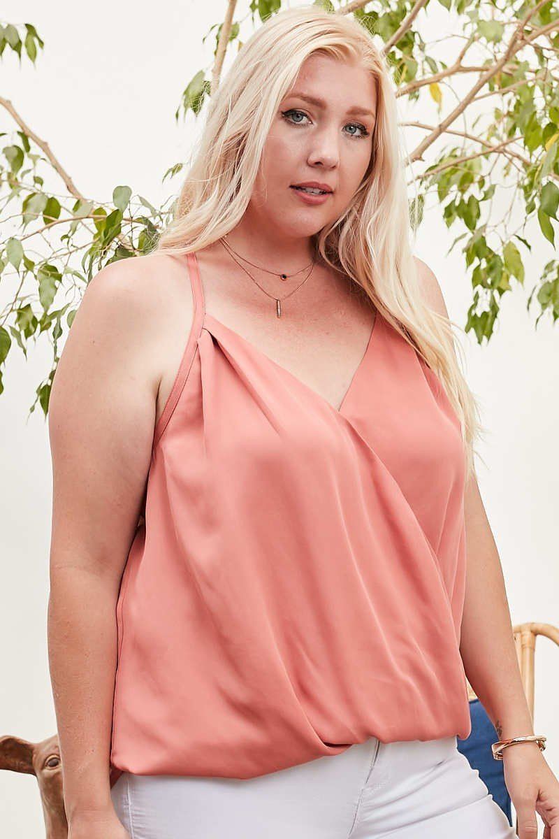 Front Surplice Cami Top