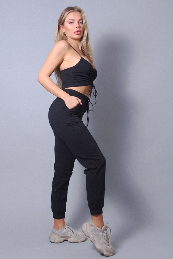 Crop Tank & Jogger Set