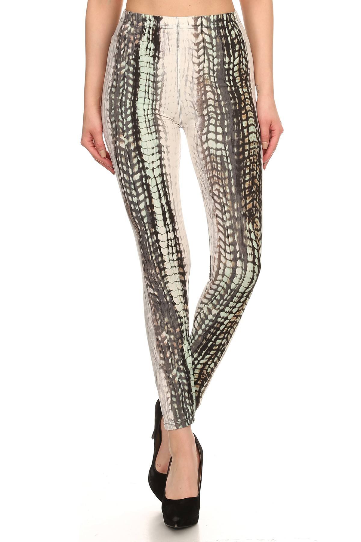 Snake High Waisted Leggings