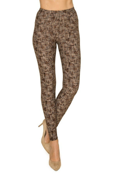 Multi Print High Waisted Leggings