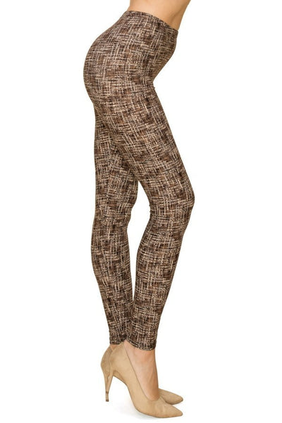 Multi Print High Waisted Leggings