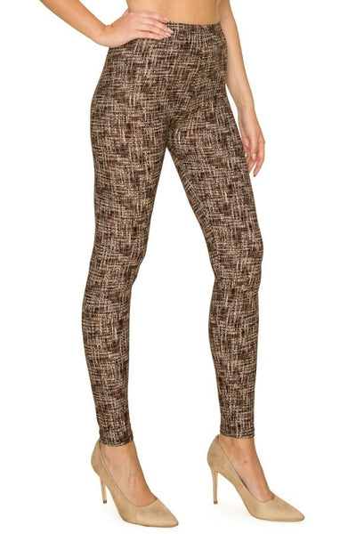 Multi Print High Waisted Leggings