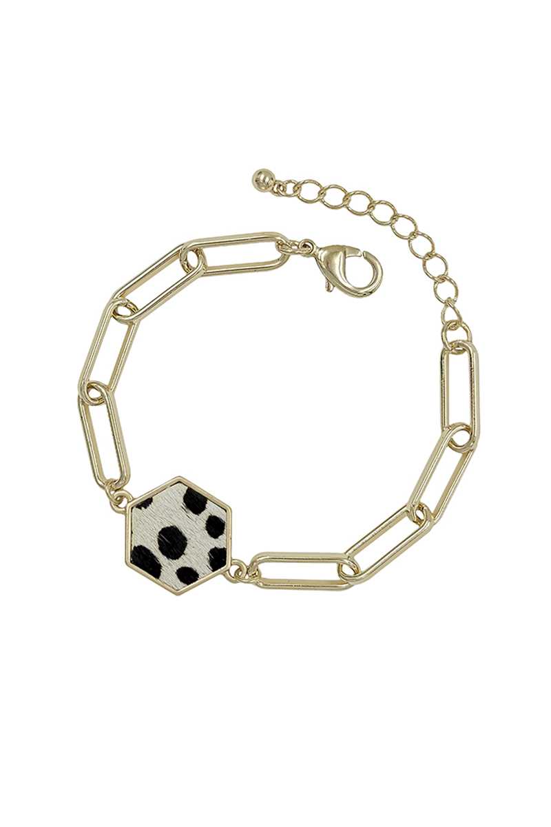 Clothing Pin Chain Bracelet