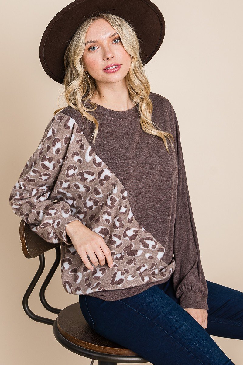 Soft French Terry Brush Pullover