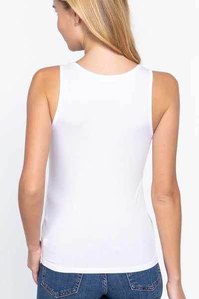 "Break The Rules" Print Tank Top