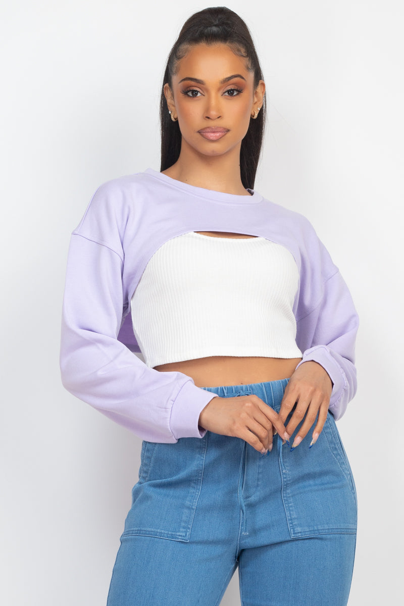 Crop Bolero Shrug